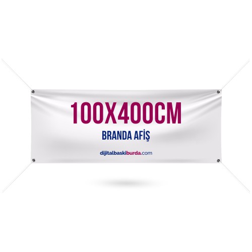 branda afis 100x400cm