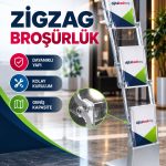 zigzag-broşürlük